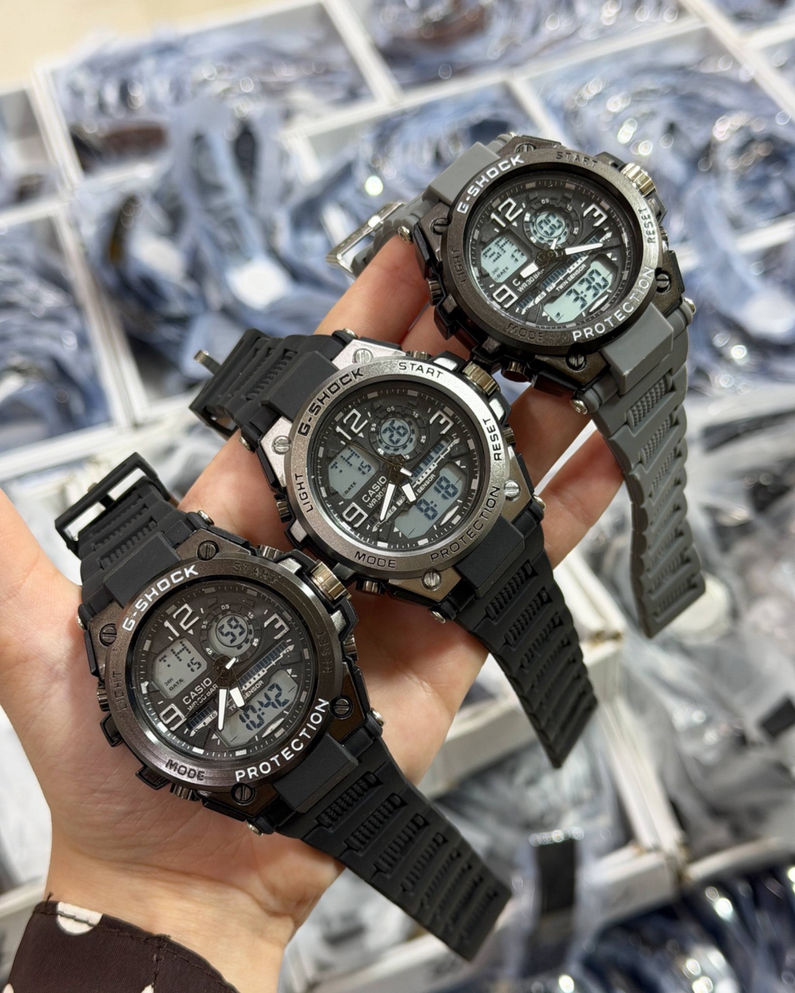 Детали корпуса и ремешка Casio G-SHOCK